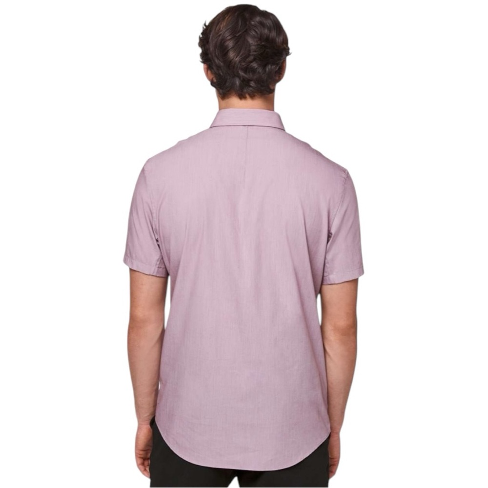 Lululemon Down To The Wire SS Heathered Vintage Plum soft/stretch shirt  | XL - Picture 3 of 16
